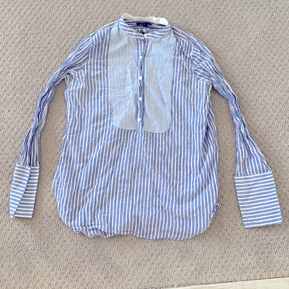 J Crew size 6 button up shirt